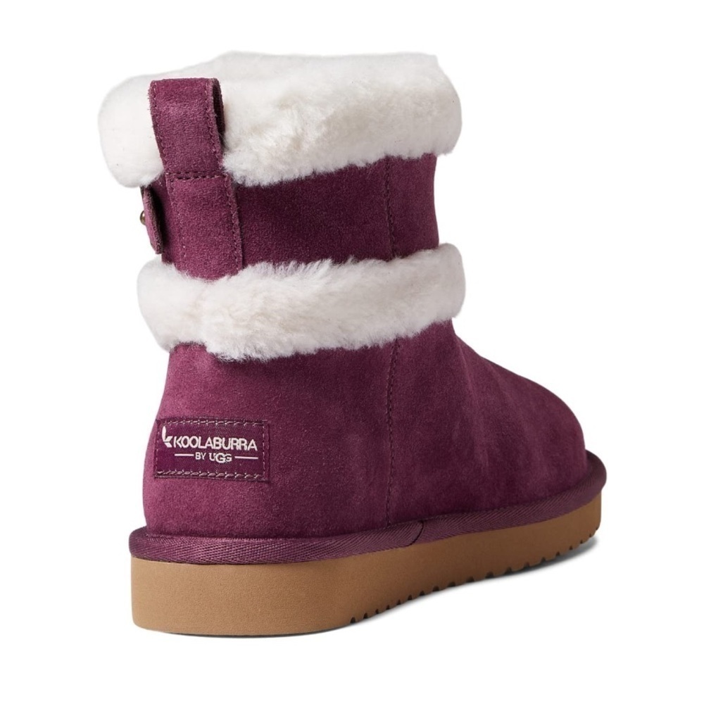 Koolaburra by UGG Plum Barlee Mini Suede Boots - Picture 5 of 7